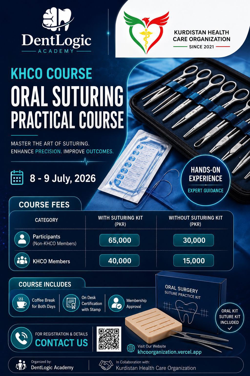 Oral Suturing Practical Course
